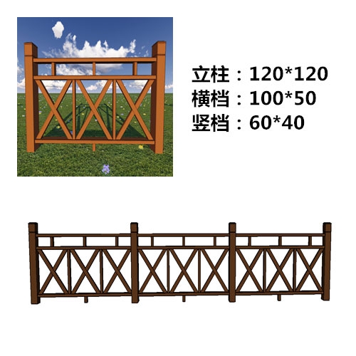 新疆塑木户外围栏|新疆木塑外围栏|防腐|防水防潮|不龟裂|免保养|抗紫外线|塑木