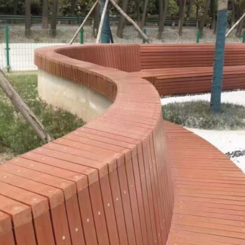 新疆木塑座椅条批发施工厂家|新疆木塑板材防水、防潮，防腐蚀，外观，质感，不褪色，